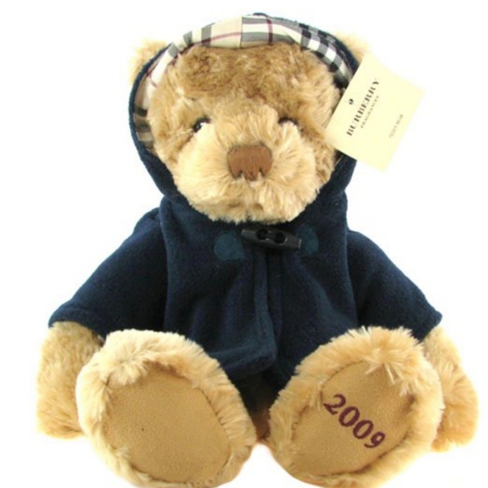 Original Burberry 14" Plush Teddy Bear- NIB